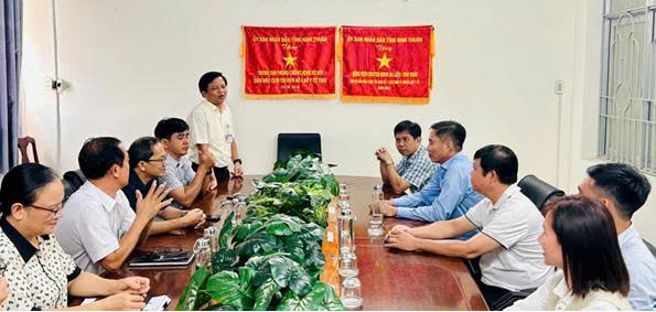 Bệnh viện Da liễu - Tâm thần Ninh Thuận đón tiếp đoàn công tác các đơn vị y tế chuyên khoa tỉnh Khánh Hòa